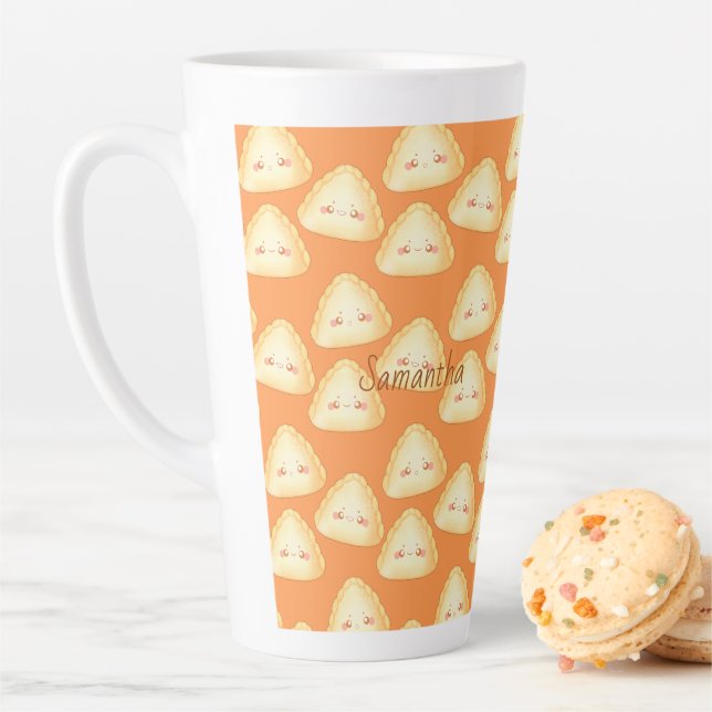 Tasse Latte Empanadas De Leche (En situation)