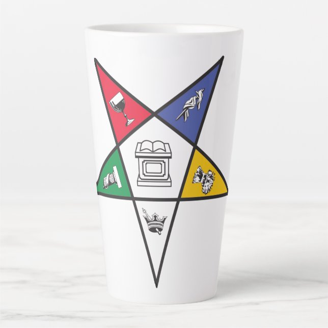 Tasse Latte Étoile orientale (Devant)