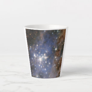 Tasse Latte Étoiles de diamant en Carina Nebula Hubble Space