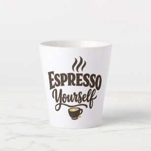 Tasse Latte Exprimez-vous Café