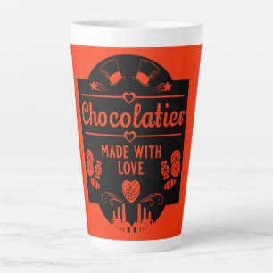Tasse Latte Fabricant de chocolatier