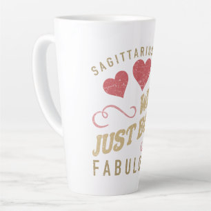 Tasse Latte Fabuleux Sagittaire Pour Les Femmes