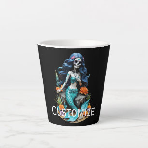 Tasse Latte Faites comme si je suis une sirène morte Thunder_C