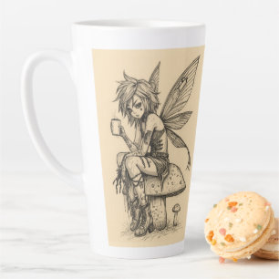 Tasse Latte Fée du café