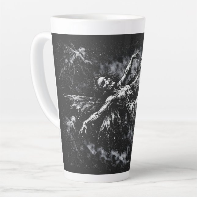 Tasse Latte Fée morte par BurnsInHell (Angle gauche)