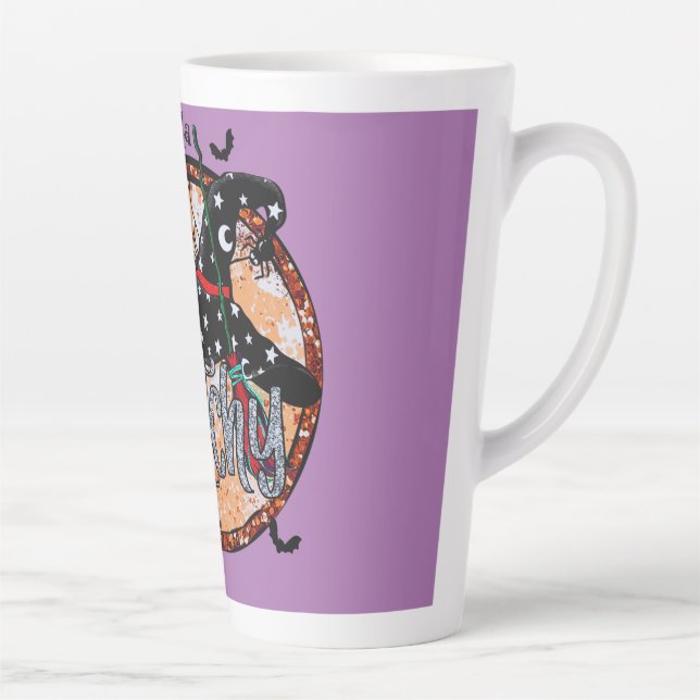 Tasse Latte Feeling Kinda Witchy - Casquette de sorcière Hallo (Droite)