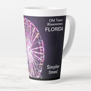 Tasse Latte Ferris Wheels Vieux-Ville