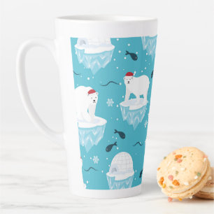 Tasse Latte Fête de l'ours polaire
