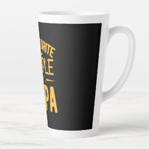 Tasse Latte Fête des pères Mes Favoris Appelent Moi Papa