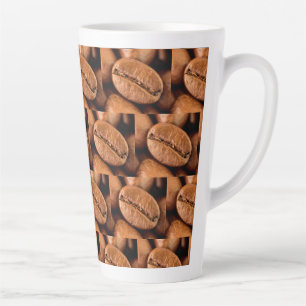Tasse Latte Fèves de café magiques