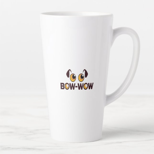 Tasse Latte Fidélité du chien (Droite)