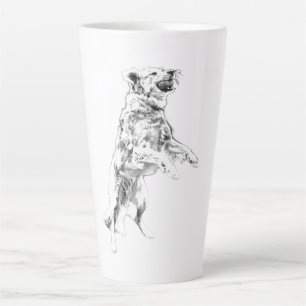 Tasse Latte Fin de la chasse d'automne