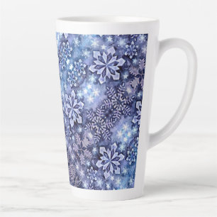 Tasse Latte Flèches bleues