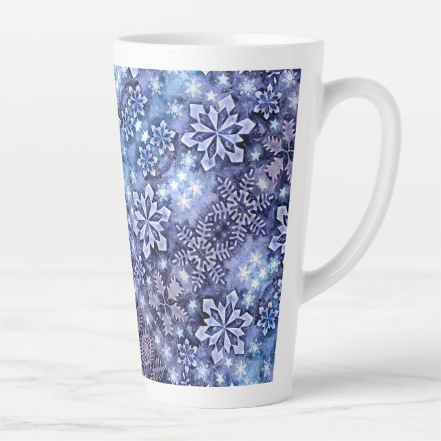 Tasse Latte Flèches bleues (Droite)