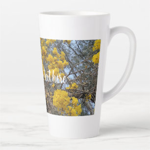 Tasse Latte Fleur de la nature
