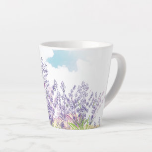Tasse Latte Fleur de lavande