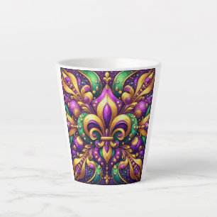 Tasse Latte fleur de lis