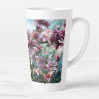 Fleurs à éclaboussures de fleurs de cerisier
