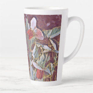 TASSE LATTE FLEURS DE POIS DOUCES