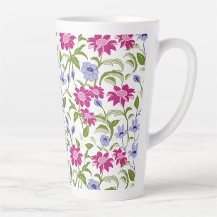 Tasse Latte Fleurs de printemps
