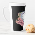 Fleurs Unicorne Blanches Rose noir
