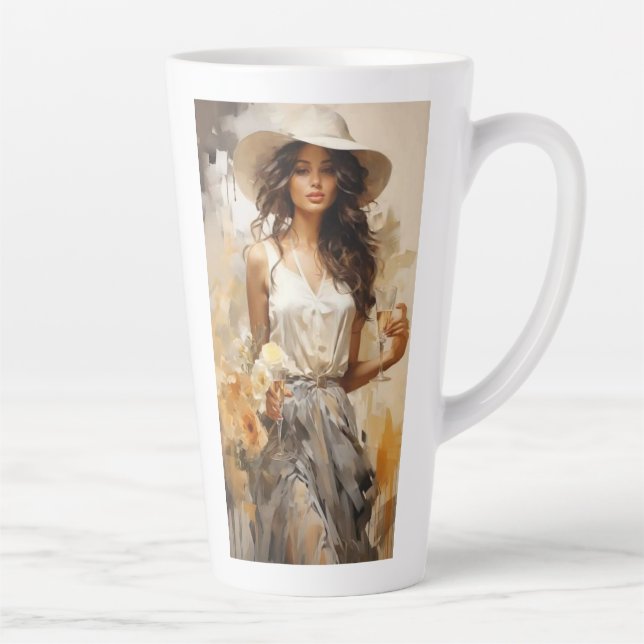 Tasse Latte Fonctionnalités pour la grande boue latte (Droite)