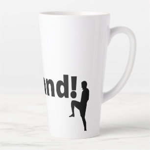 Tasse Latte Football anglais