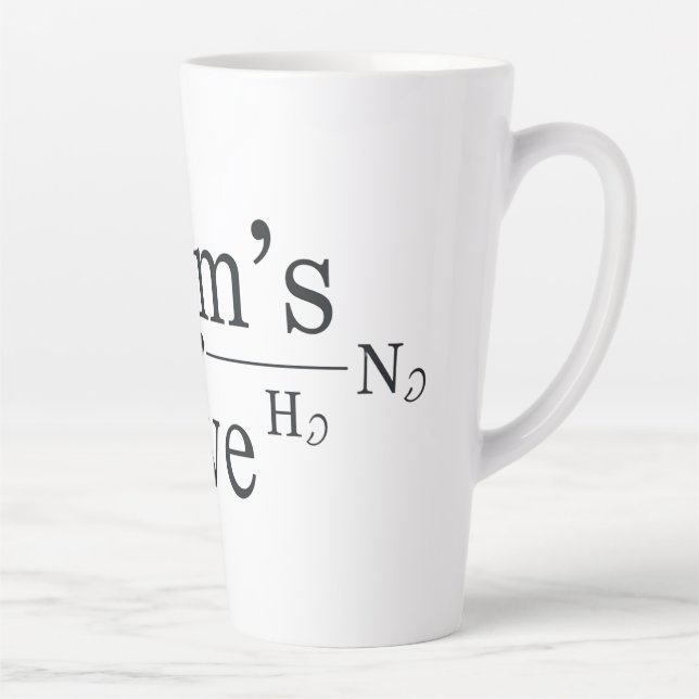 Tasse Latte Formule Amour de Maman (Droite)