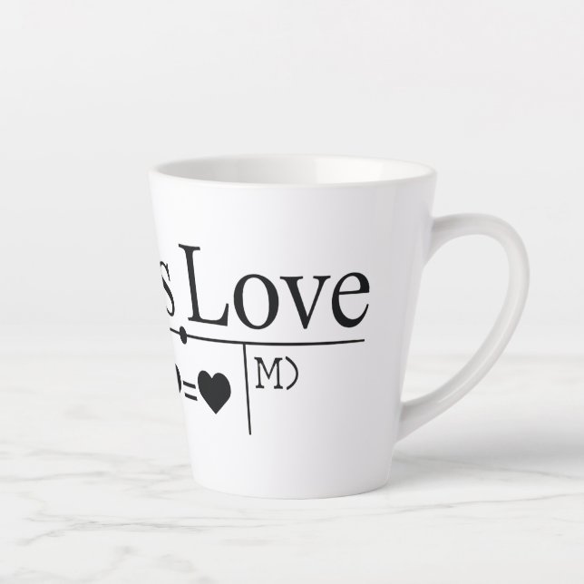 Tasse Latte Formule Amour de Maman 02 (Droite)