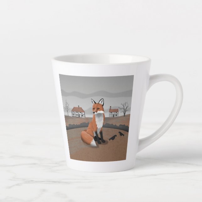 Tasse Latte Fox (Droite)
