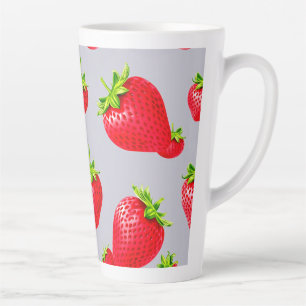 Tasse Latte fraise