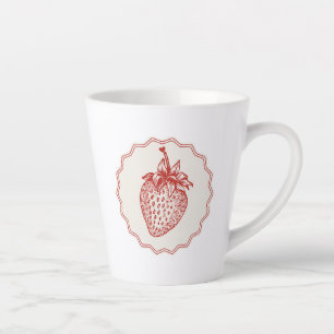 Tasse Latte Fraise