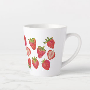 Tasse Latte Fraise Fruitée