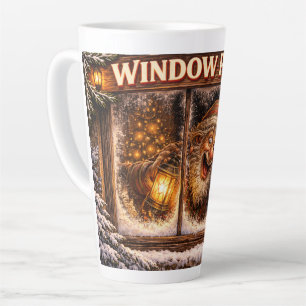 Tasse Latte Gargouilleur de fenêtre lutin de Noël islandais 