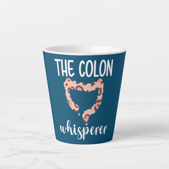 Tasse Latte Gastroentologiste de Colon Whisperer (Devant)