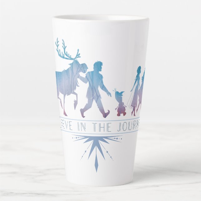 Tasse Latte Gelée 2 : Anna, Elsa et ses amis| Le voyage (Devant)