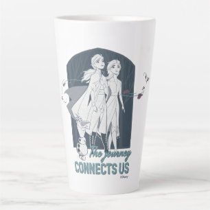 Tasse Latte Gelée 2 : Anna et Elsa  Le voyage nous connecte