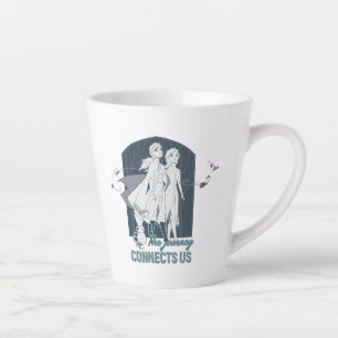Tasse Latte Gelée 2 : Anna et Elsa  Le voyage nous connecte