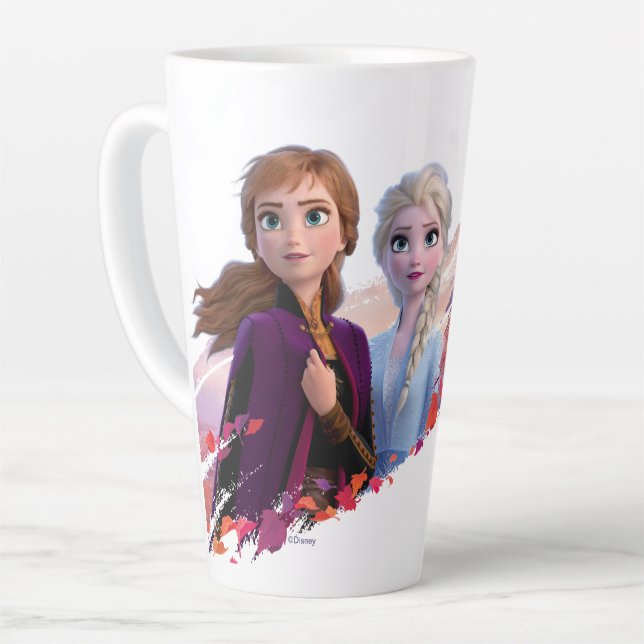 Tasse Latte Gelée 2 : Anna et Elsa| Mon destin appelle (Angle gauche)