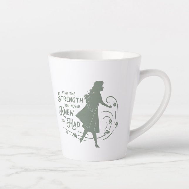 Tasse Latte Gelée 2 : Anna| Trouver la force (Droite)