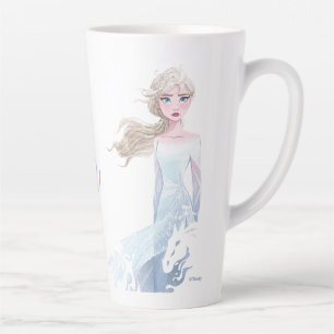 Tasse Latte Gelée 2 : Illustration de l'aquarelle Elsa