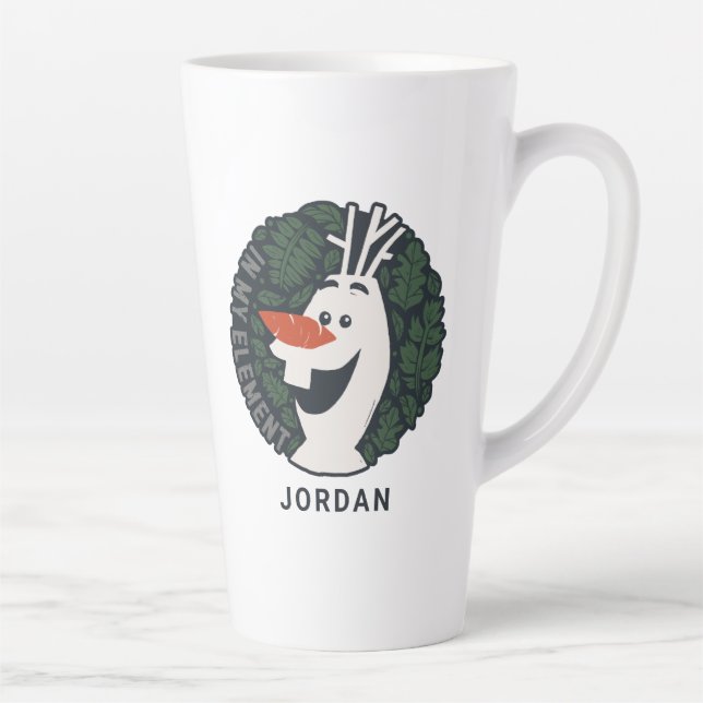 Tasse Latte Gelée 2 :Olaf| Dans mon élément (Droite)