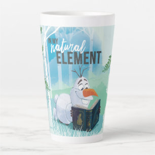 Tasse Latte Gelée 2 :Olaf  Dans Mon Élément Naturel