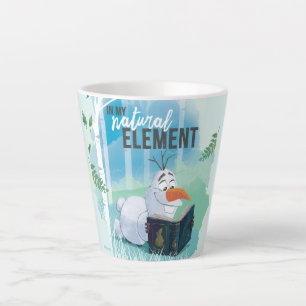 Tasse Latte Gelée 2 :Olaf  Dans Mon Élément Naturel