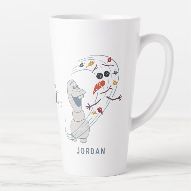 Tasse Latte Gelée 2 : Olaf Et Le Vent (Droite)