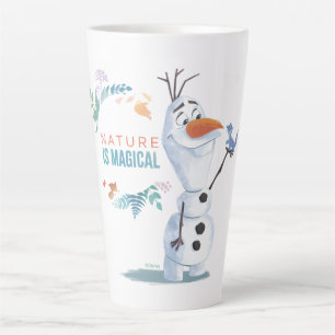 Tasse Latte Gelée 2 :Olaf  La Nature Est Magique