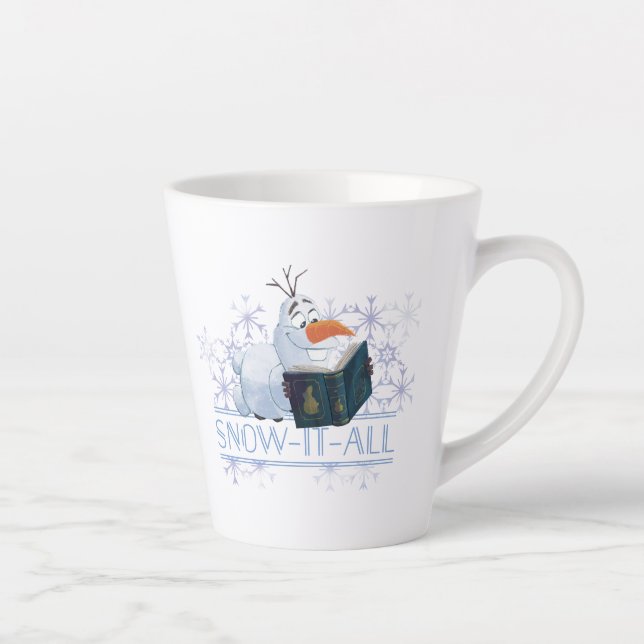 Tasse Latte Gelée 2 :Olaf| La neige en tous genres (Droite)