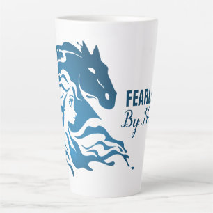 Tasse Latte Gelée 2 : Silhouette D'Aquarelle Elsa Et Nokk