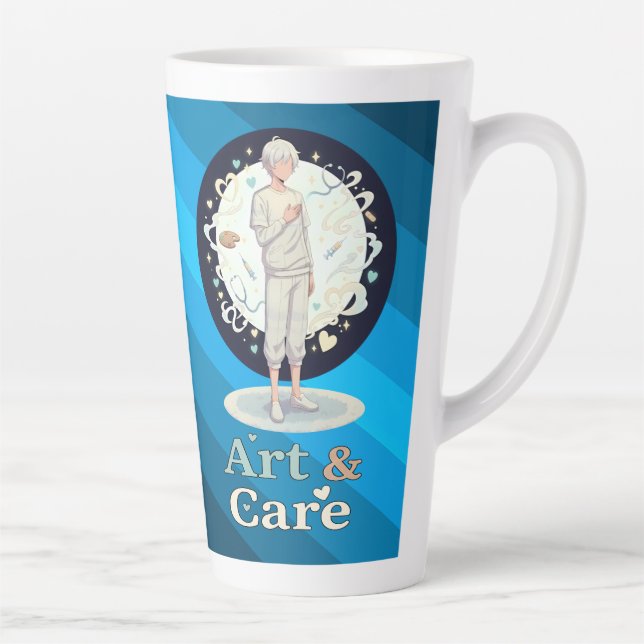Tasse Latte Gentle Anime Doctor Art (Droite)