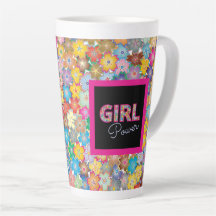 Girl Power | Fille rose belles femmes Fleurs sauva